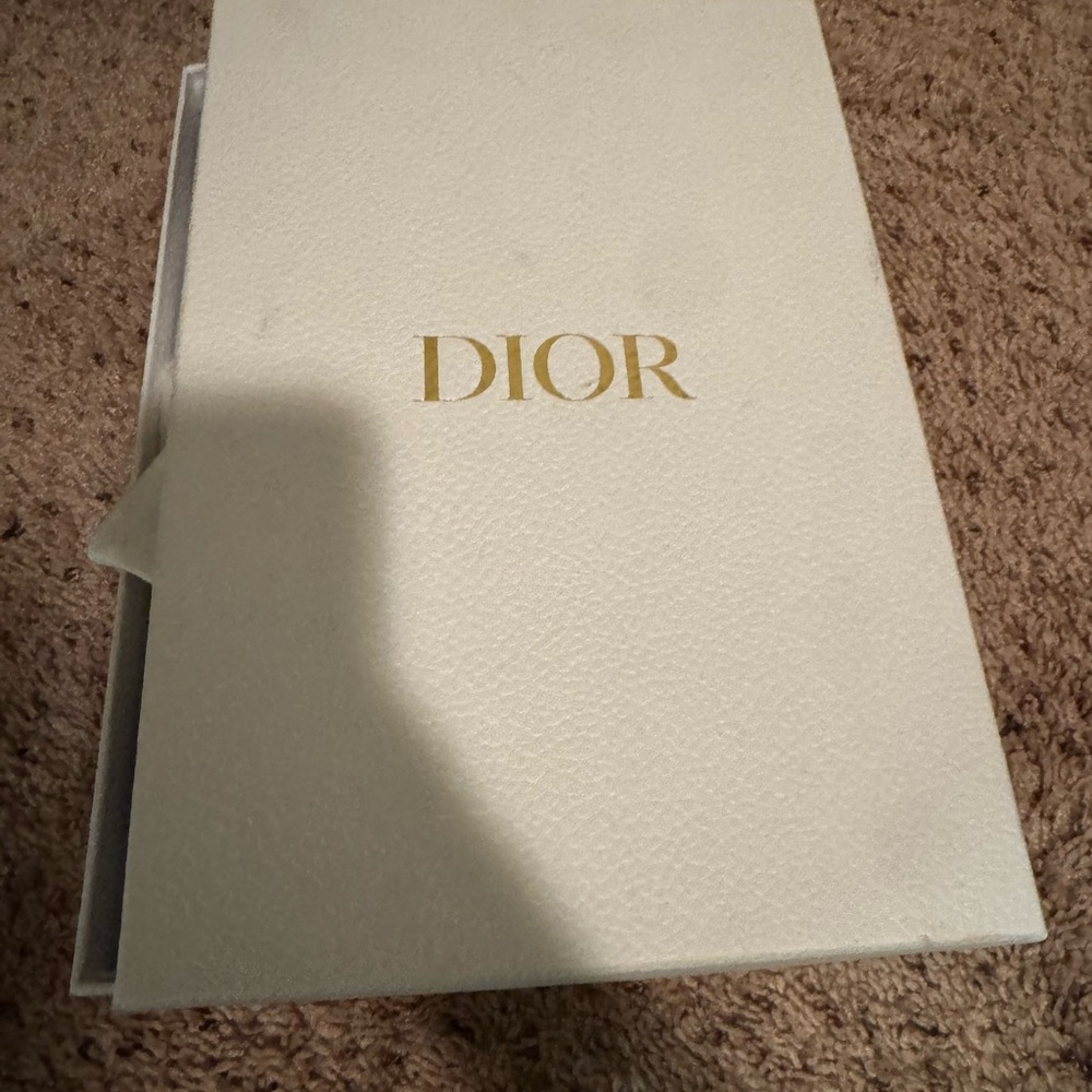 Dior White and Gold Box